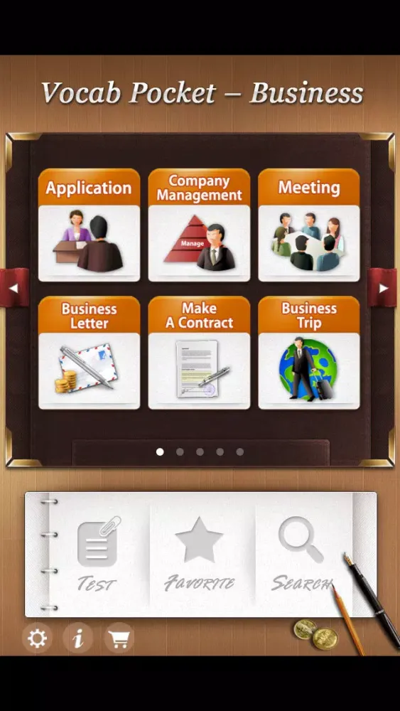 Vocab Pocket- Business 스크린샷