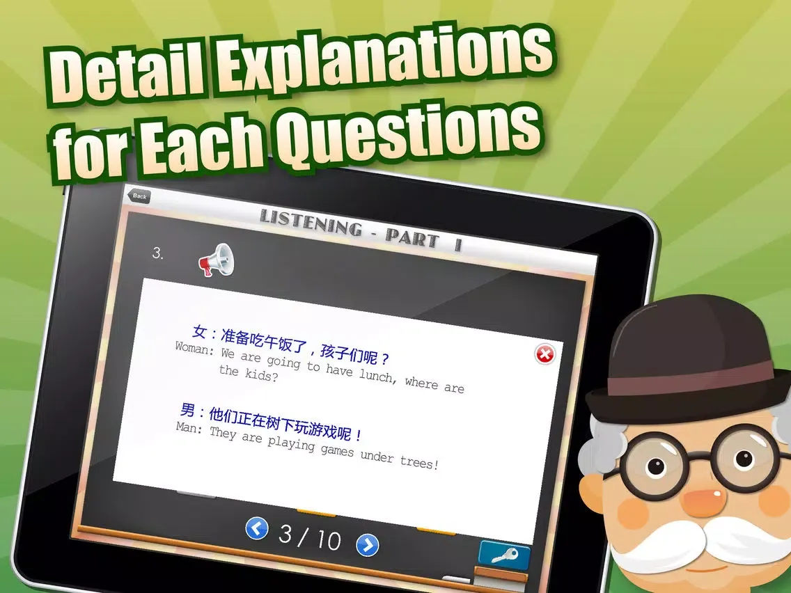 Screenshot di Dr. HSK Level 3 iPad 