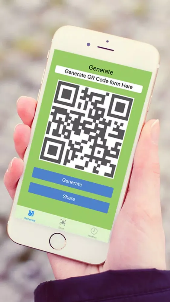 QRCode Toolbox: QR code, Data Matrix, BarCode generator & reader, to generate, Share and save it. Screenshots