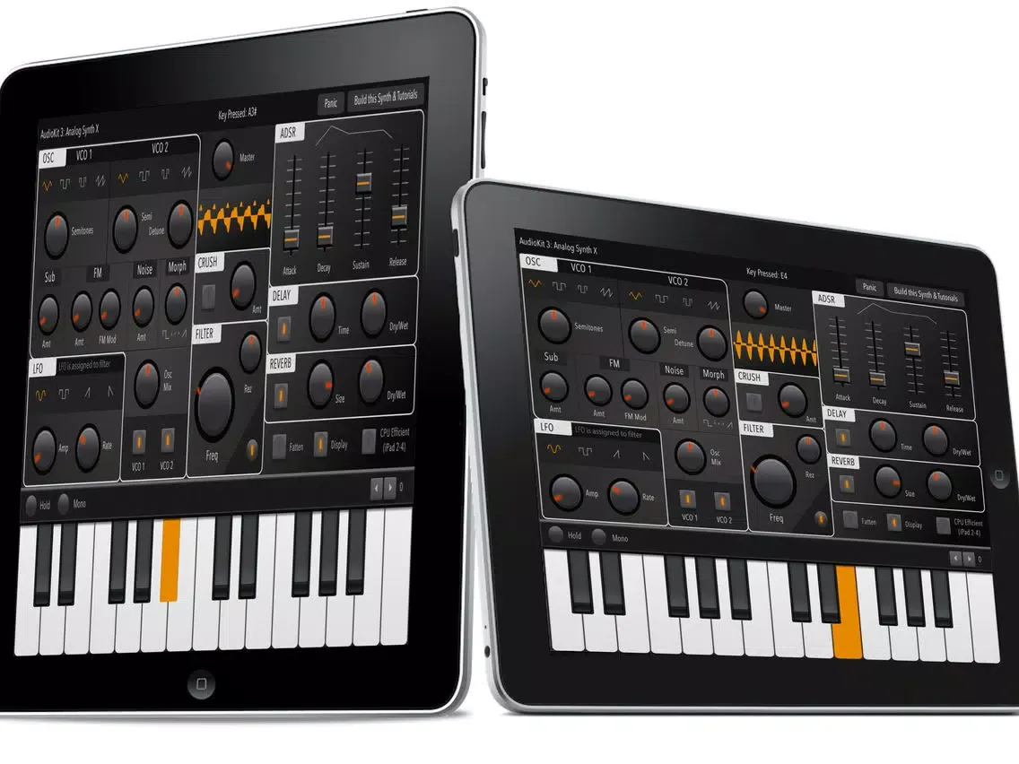 Melody King : Midi Melody and Full-featured synthesizer. iPad  Screenshots