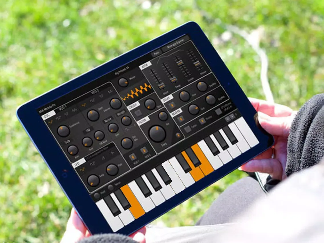 Melody King : Midi Melody and Full-featured synthesizer. iPad  Screenshots
