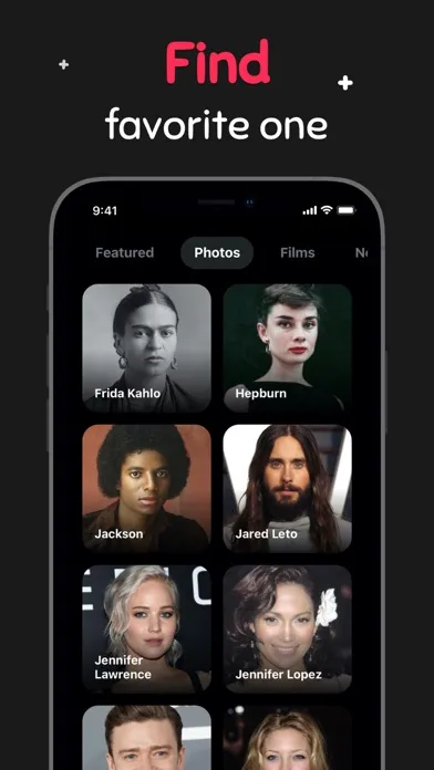 Giface: AI Cartoon Animator سکرین شاٹس