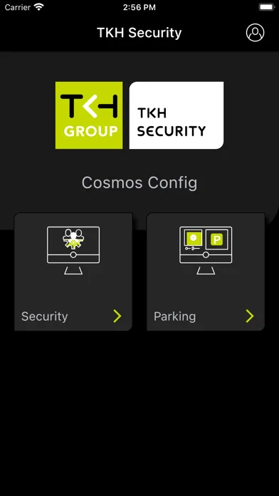 Tangkapan skrin IPROTECT Config
