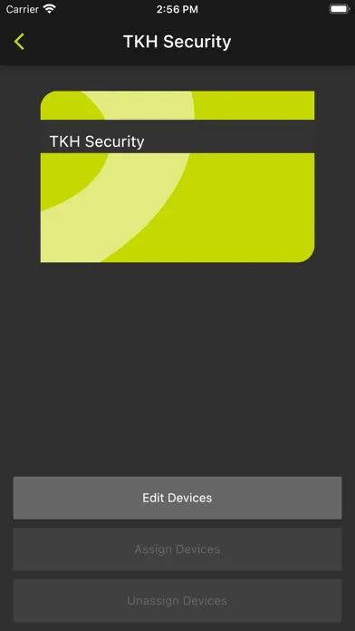 Tangkapan skrin IPROTECT Config
