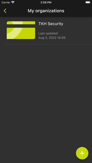 Tangkapan skrin IPROTECT Config