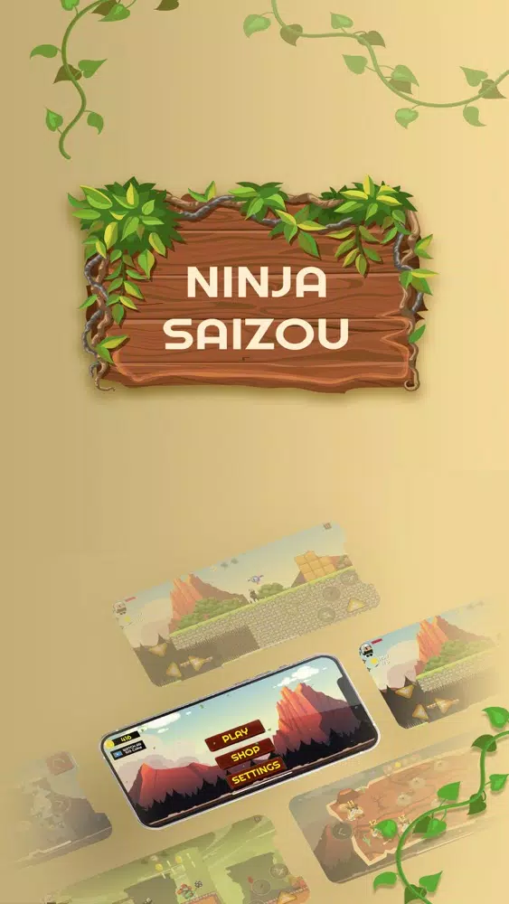 Tangkapan skrin Ninja Saizou