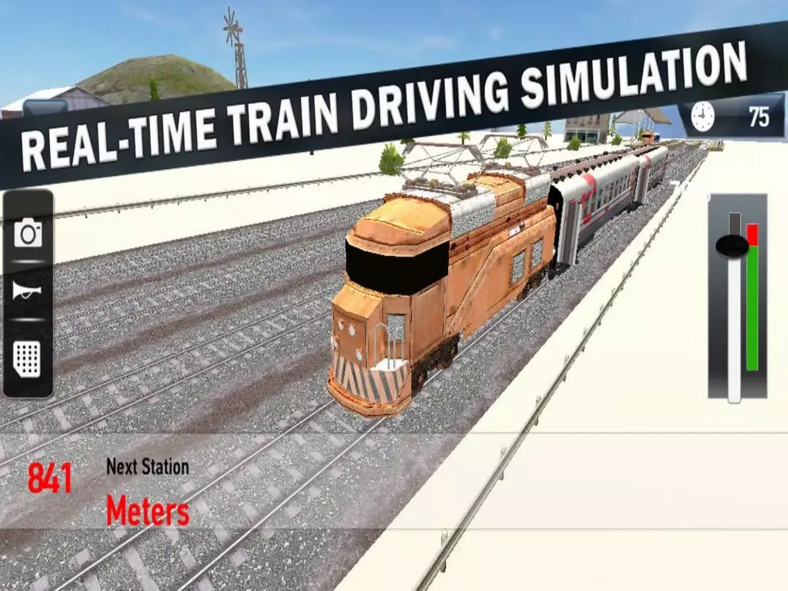 Master Train Driving Simulator iPad 应用截图