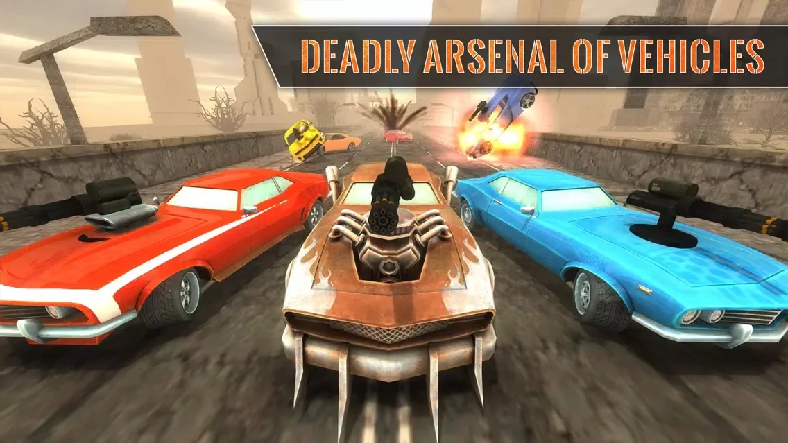 Fantasy Deathmatch Racing-Doomsday Speed Arena 3D Ekran Görüntüleri