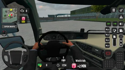 Capturas de tela do Real Truck Simulator