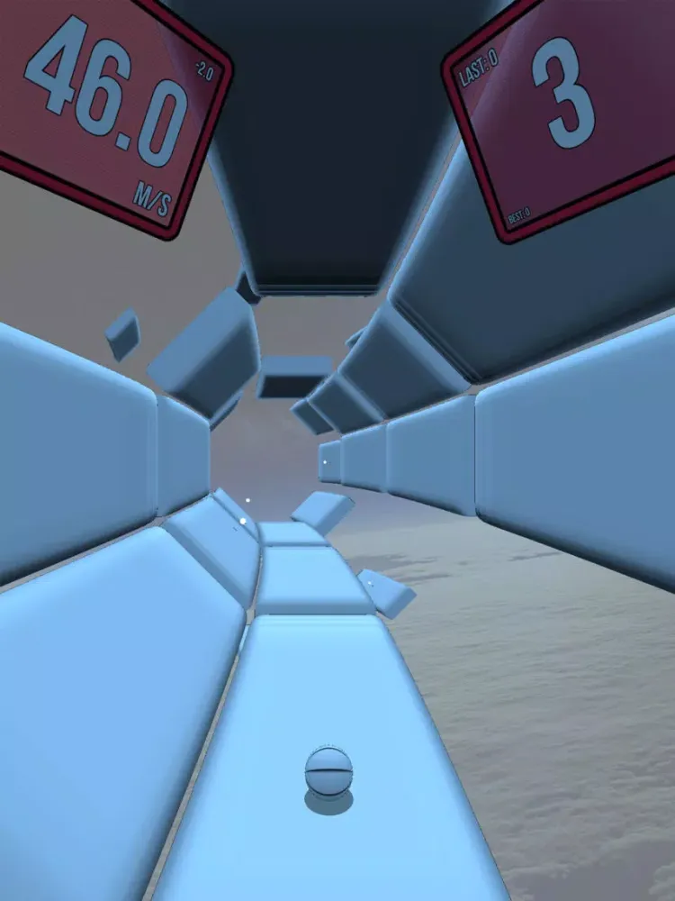 Ảnh chụp màn hình của Tunnel Twist Escape iPad 