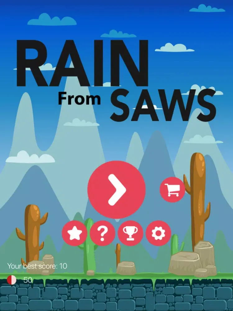 Rain from Saws iPad  Screenshots