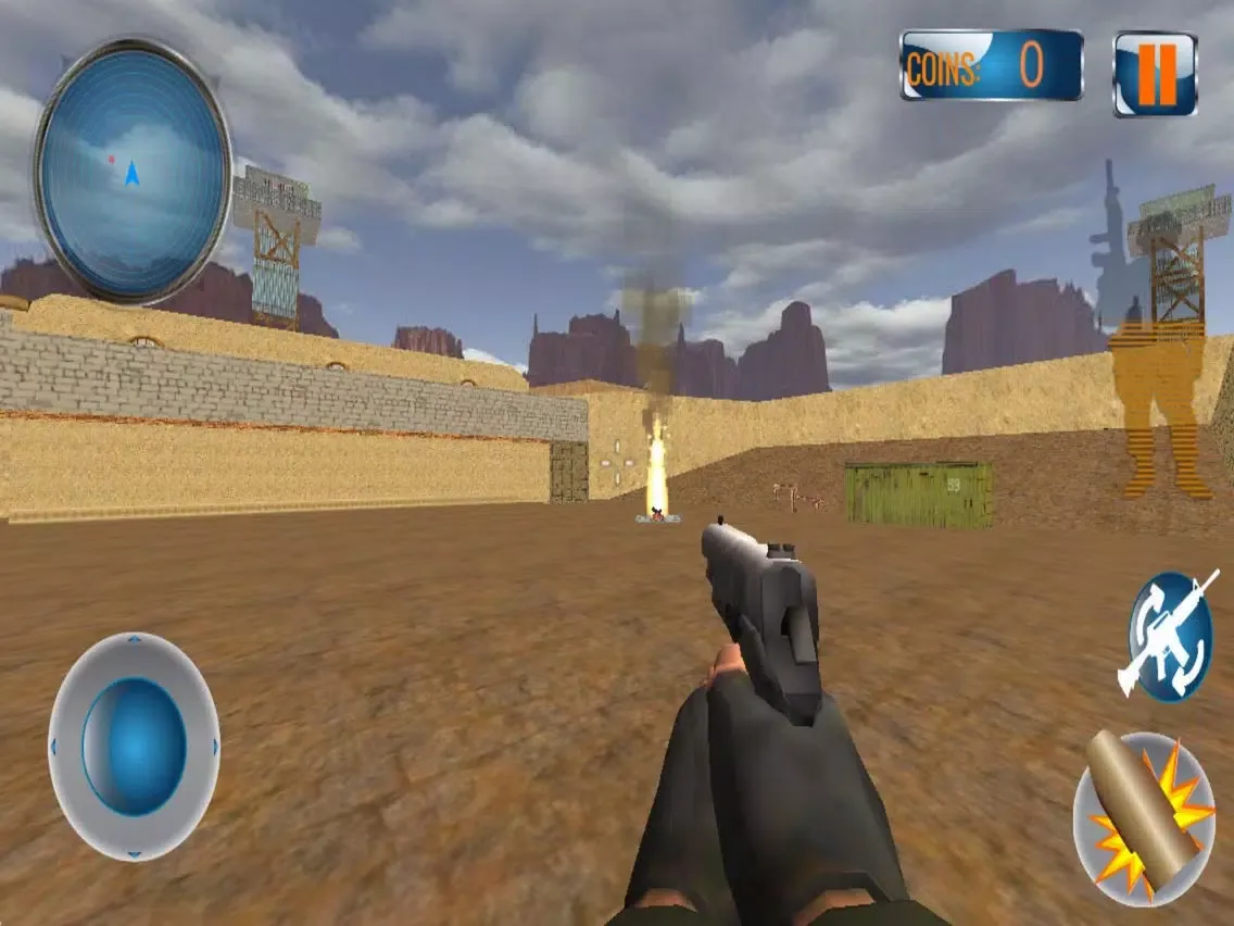 Secret Agent sharpshooting 3D iPad  Screenshots