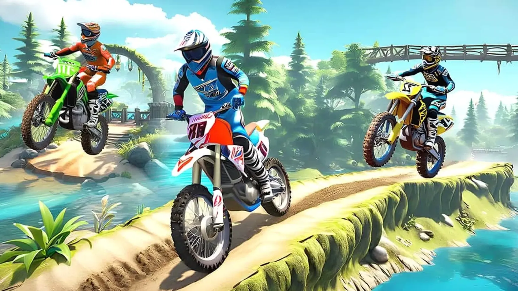 Motocross Dirt Race Bike Games Screenshots