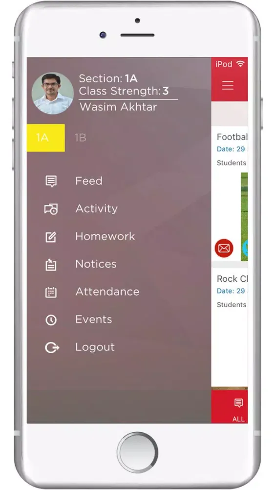 TSS JT School Diary Screenshots