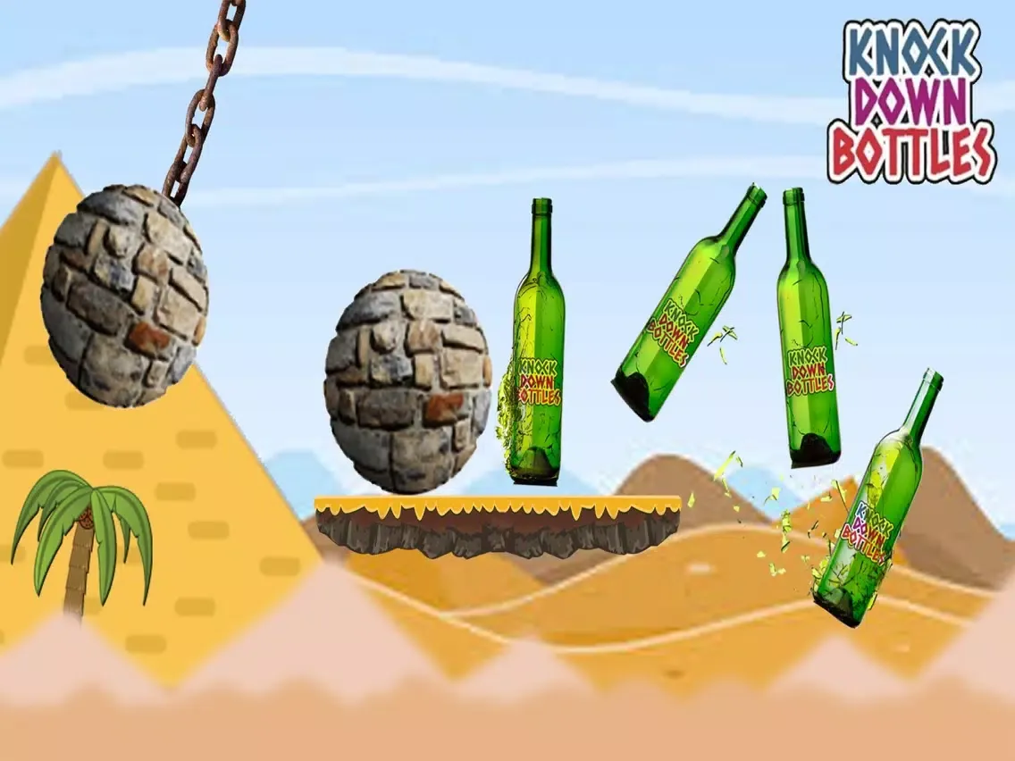 Capturas de tela do Bottle Shooting Game :Knock it iPad 