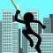 Fly Ninja With Rope Stick N