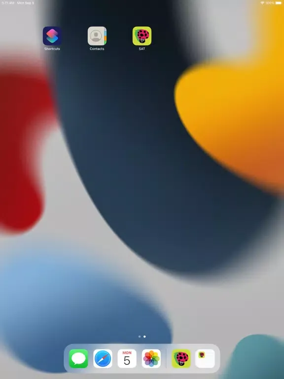 Capturas de pantalla de SAT-MATH iPad 
