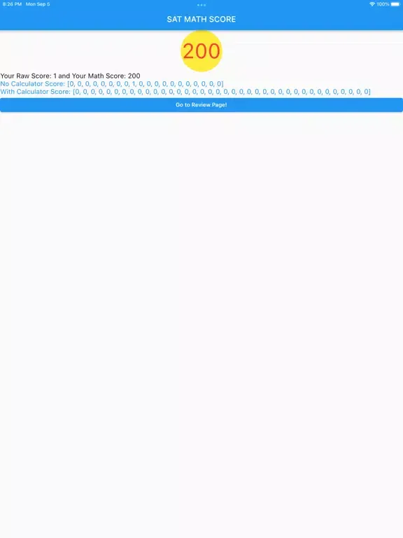 Capturas de pantalla de SAT-MATH iPad 