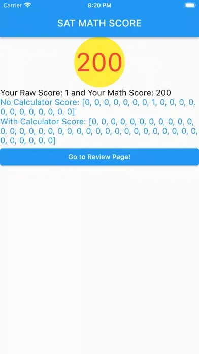 Capturas de pantalla de SAT-MATH