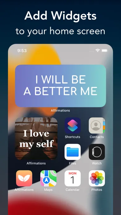 Affirmations Daily Motivation. 스크린샷