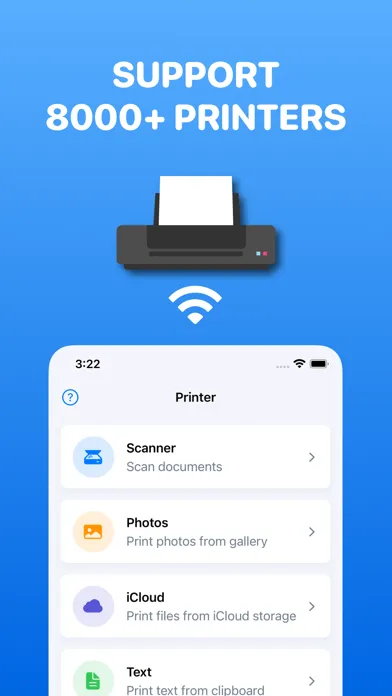 Скриншоты iPrint and Scan: Air Printer