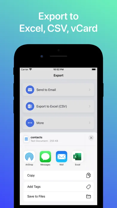 Recent Contacts: Delete, Clean স্ক্রিনশট