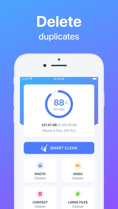 Screenshot di Cleanup Phone Storage Cleaner.
