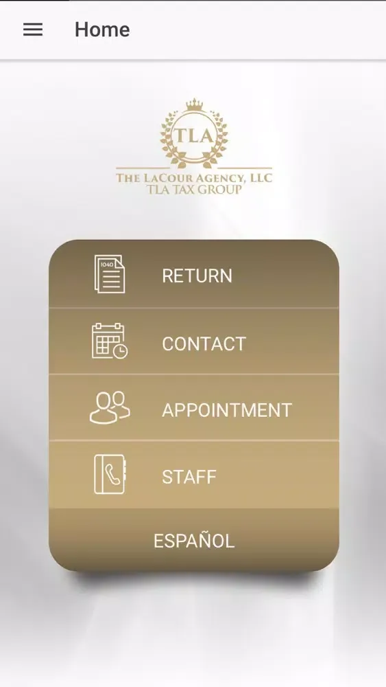 Ảnh chụp màn hình của TLA Tax Group
