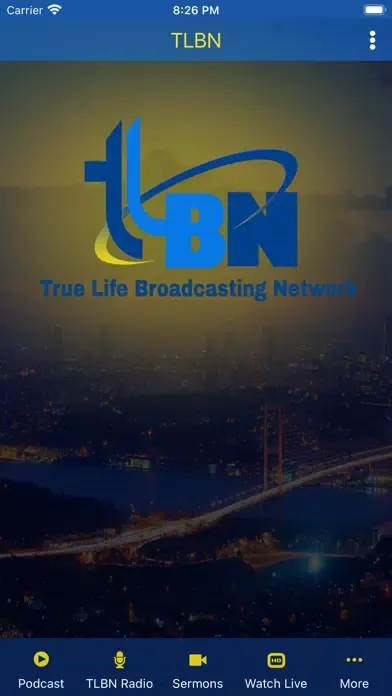 Capturas de tela do TLBN