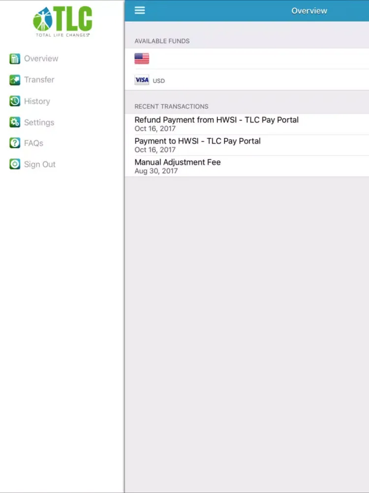 TLC Pay iPad  স্ক্রিনশট