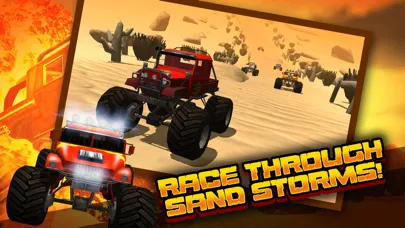 Captures d'écran de Monster Truck 3D ATV OffRoad Driving Crash Racing Sim Game