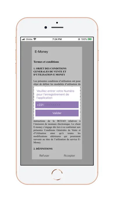 ภาพหน้าจอของ E-Money