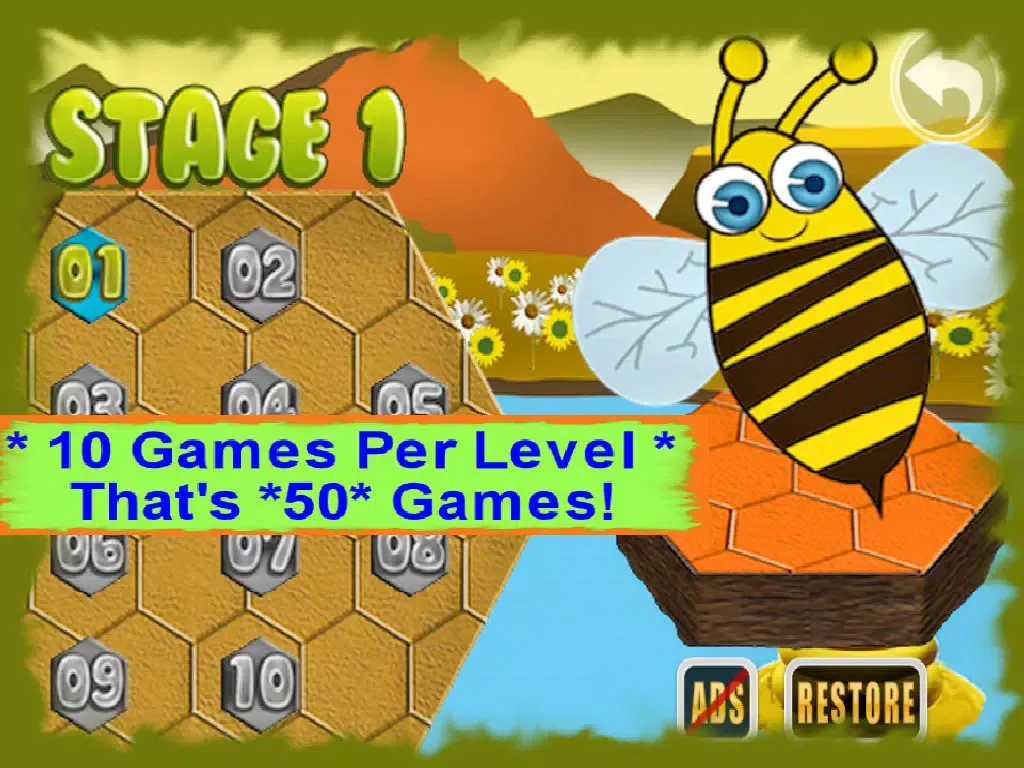 Zrzuty ekranu Honey Bees Great Escape - Best Super Fun Free Puzzle Game iPad 