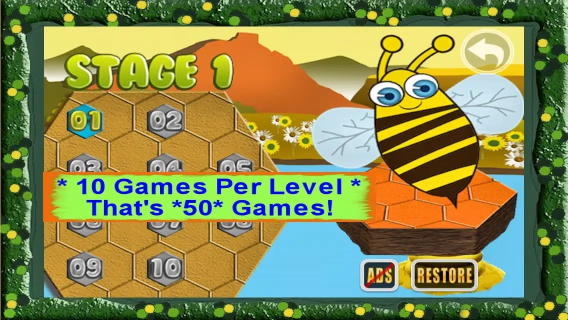 Zrzuty ekranu Honey Bees Great Escape - Best Super Fun Free Puzzle Game
