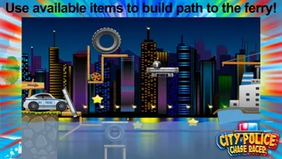 Screenshot di A Crazy City Police Chase Stunt Jump Traffic Racer Simulator Game