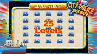 Screenshot di A Crazy City Police Chase Stunt Jump Traffic Racer Simulator Game