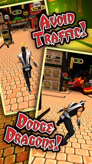 Capturas de pantalla de Ninja Warrior Combat 3D - A Fun Run Jump & Race Game