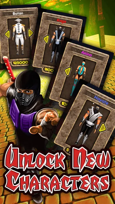 Capturas de pantalla de Ninja Warrior Combat 3D - A Fun Run Jump & Race Game