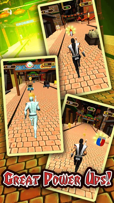 Capturas de pantalla de Ninja Warrior Combat 3D - A Fun Run Jump & Race Game