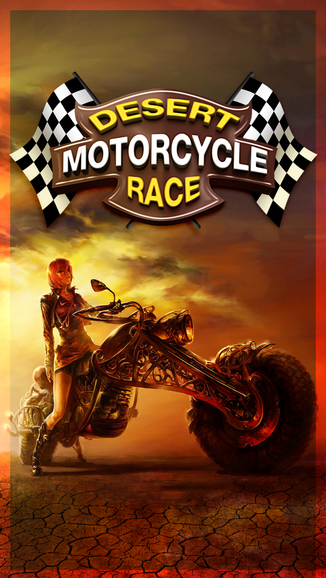 Motorcycle Desert Race Track: Best Super Fun 3D Simulator Bike Racing Game应用截图