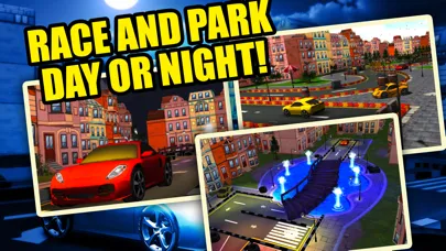 A Car 3D Street Traffic Parking Madness and Extreme Driving Sim Game 스크린샷