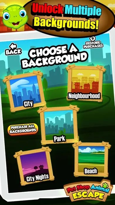 A Tiny Pets Escape - Run From the Pet Shop World Rescue Game স্ক্রিনশট