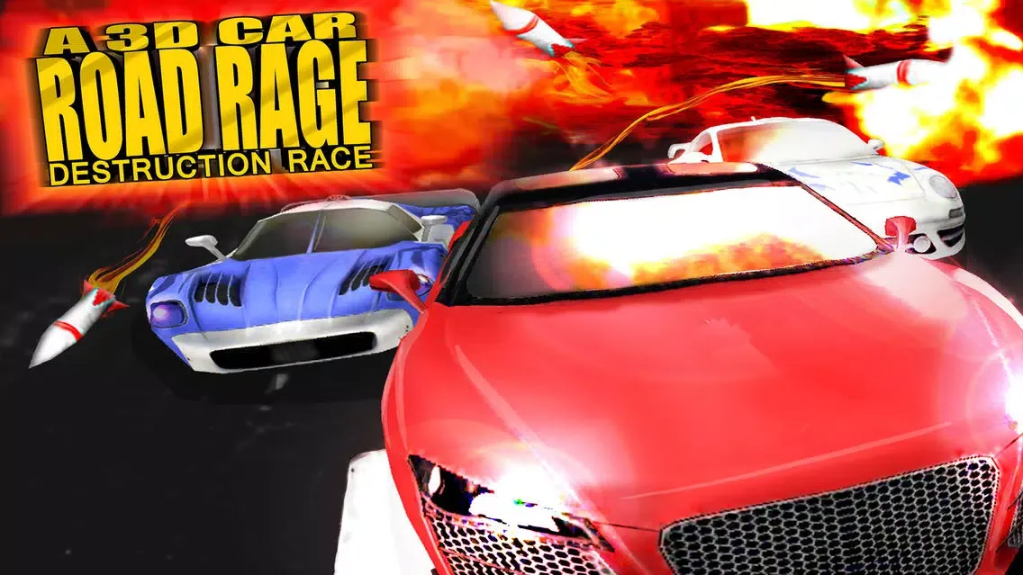 ภาพหน้าจอของ A 3D Car Road Rage Destruction Race Riot Simulator Game