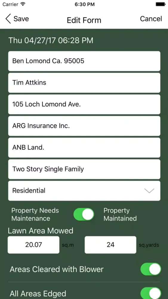 Landscape Maintenance App应用截图