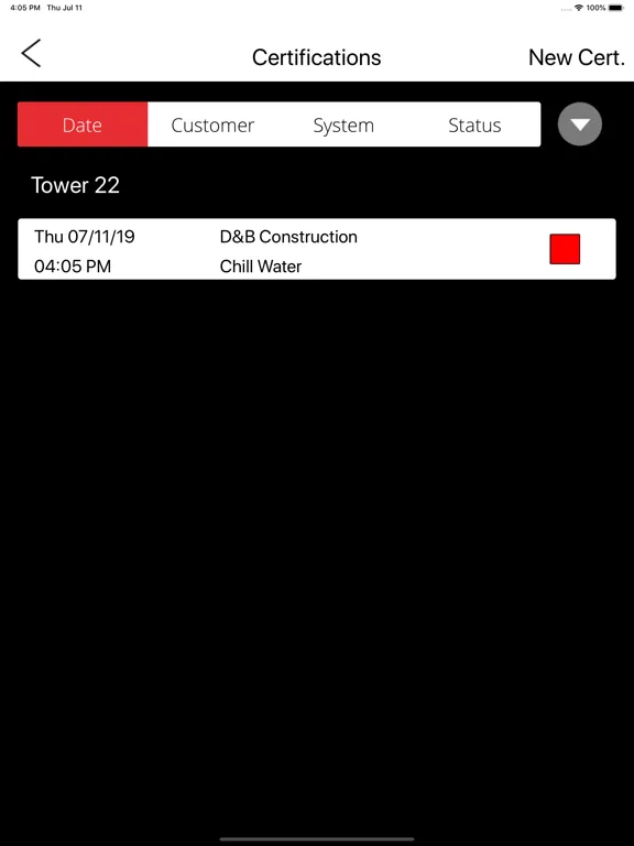 ภาพหน้าจอของ Inspection Cx Pro App iPad 
