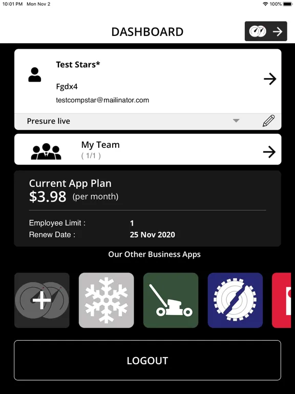 ภาพหน้าจอของ Inspection Cx Pro App iPad 
