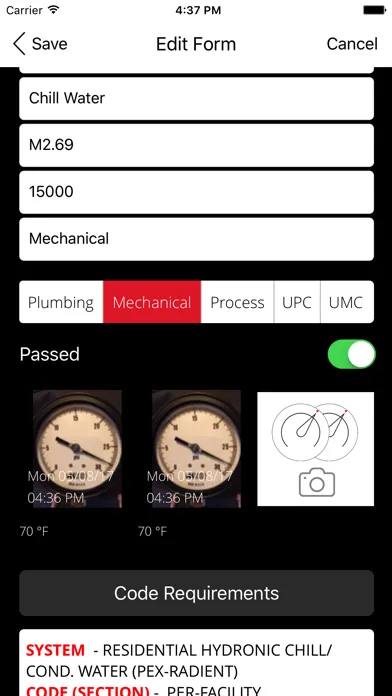 ภาพหน้าจอของ Inspection Cx Pro App