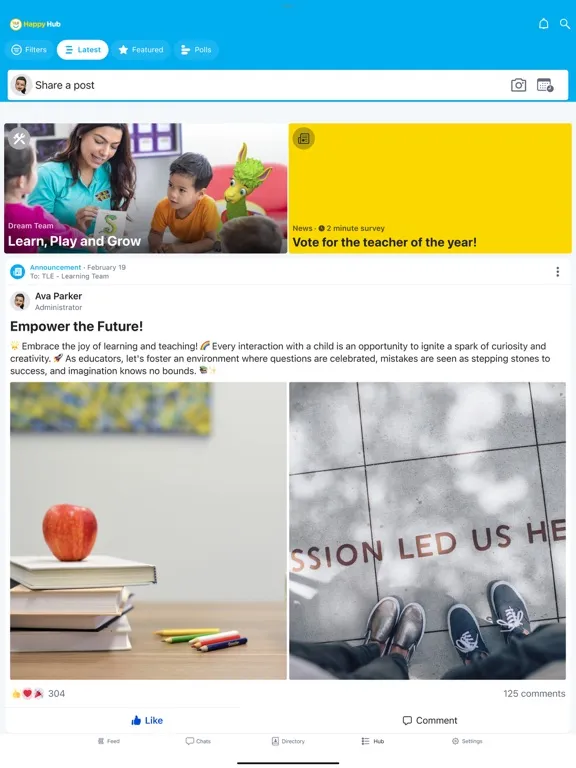 Screenshot di TLE® Happy Hub iPad 