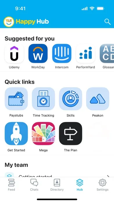 Screenshot di TLE® Happy Hub