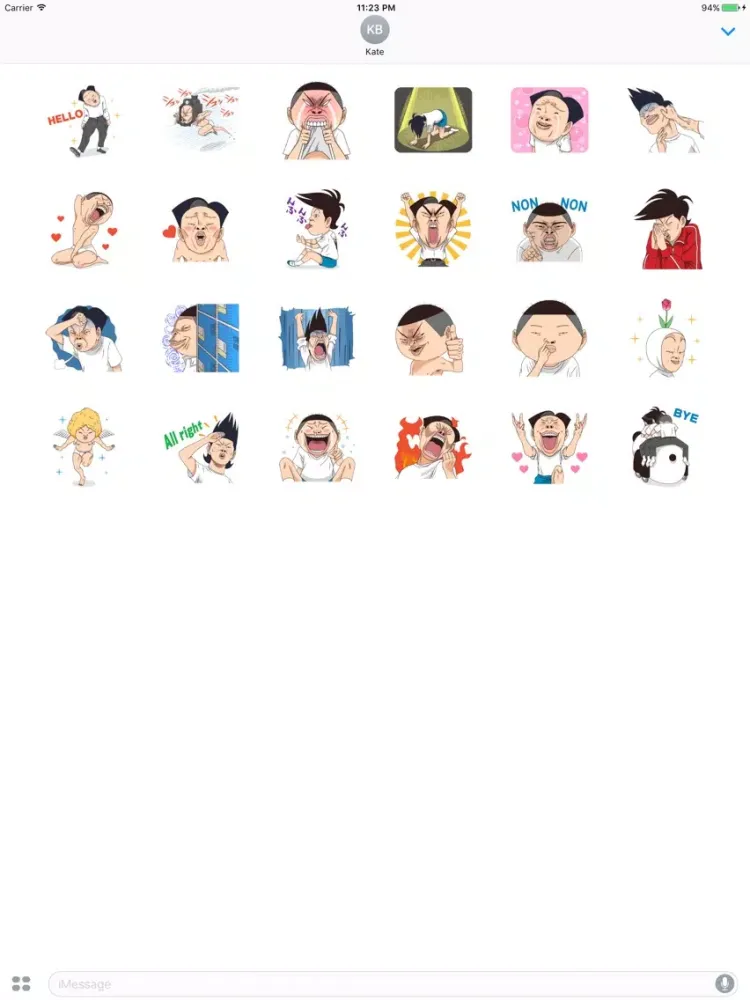 Zrzuty ekranu Animated Crazy Jagger Moving Stickers iPad 
